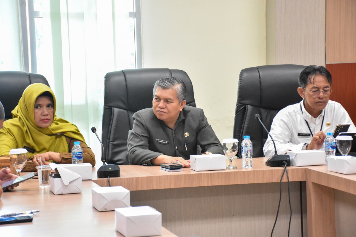 Rapat Koordinasi Pengendalian Inflasi Daerah Tahun 2025 Via Zoom Meeting Bersama Kementrian Dalam Negeri