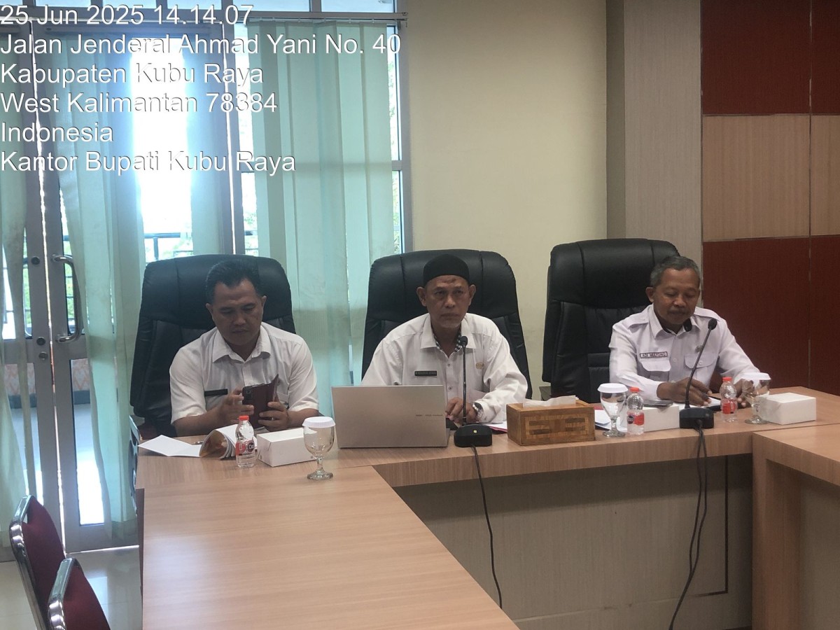 Rapat Koordinasi Forum KUPONWAH melalui Zoom Meeting Terkait Peningktan Kapasitas, Kelembagaan dan Sumber Daya Manusia 25 Juni 2025