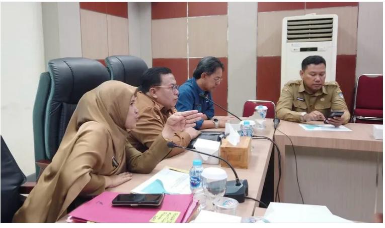 Rapat Koordinasi Pengendalian Inflasi Daerah Tahun 2025 Via Zoom Meeting Bersama Kementrian Dalam Negeri
