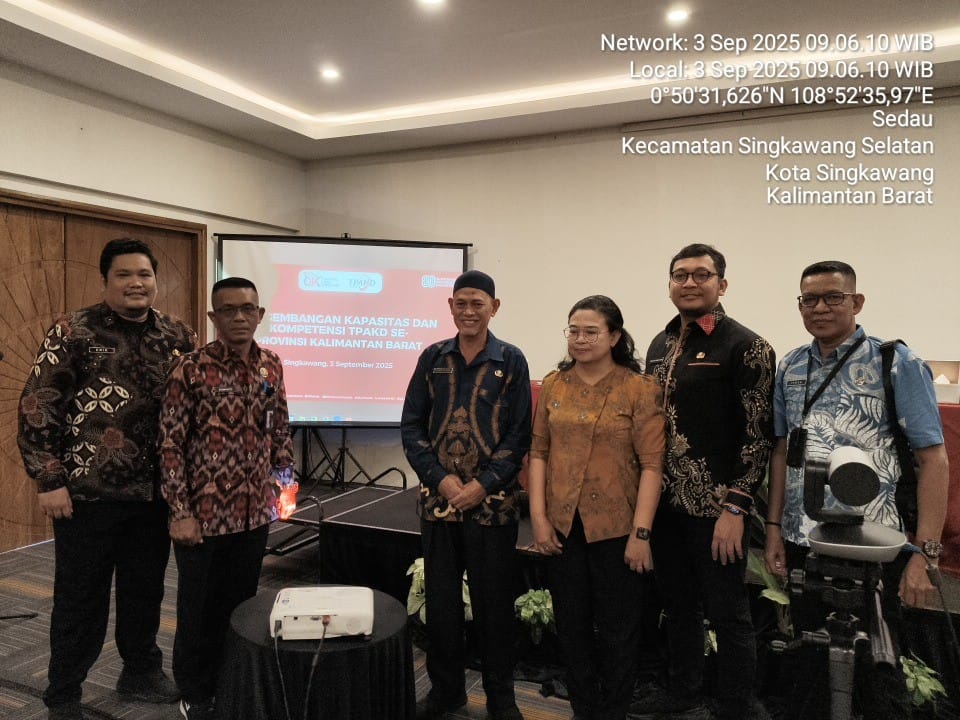 Kegiatan Pengembangan Kapasitas Pengurus dan Anggota TPAKD se-Kalimantan Barat di Hotel Horison Ultima Singkawang