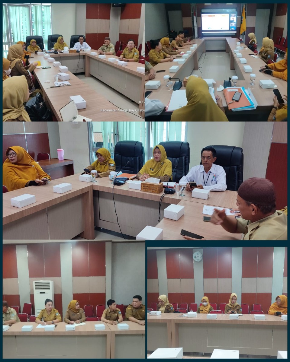 Rapat Koordinasi Pengendalian Inflasi Daerah Tahun 2025 Via Zoom Meeting Bersama Kementrian Dalam Negeri