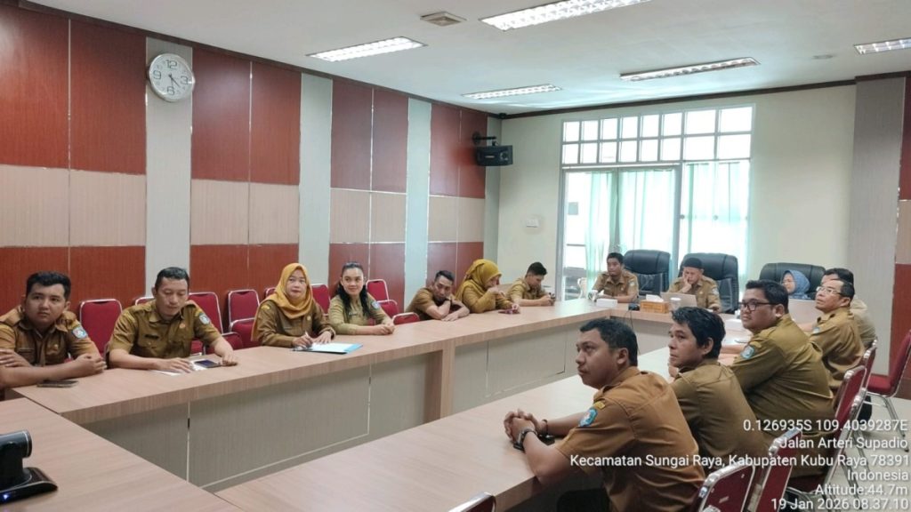Rapat Koordinasi Pengendalian Inflasi Daerah Tahun 2026 Via Zoom Meeting Bersama Kementrian Dalam Negeri