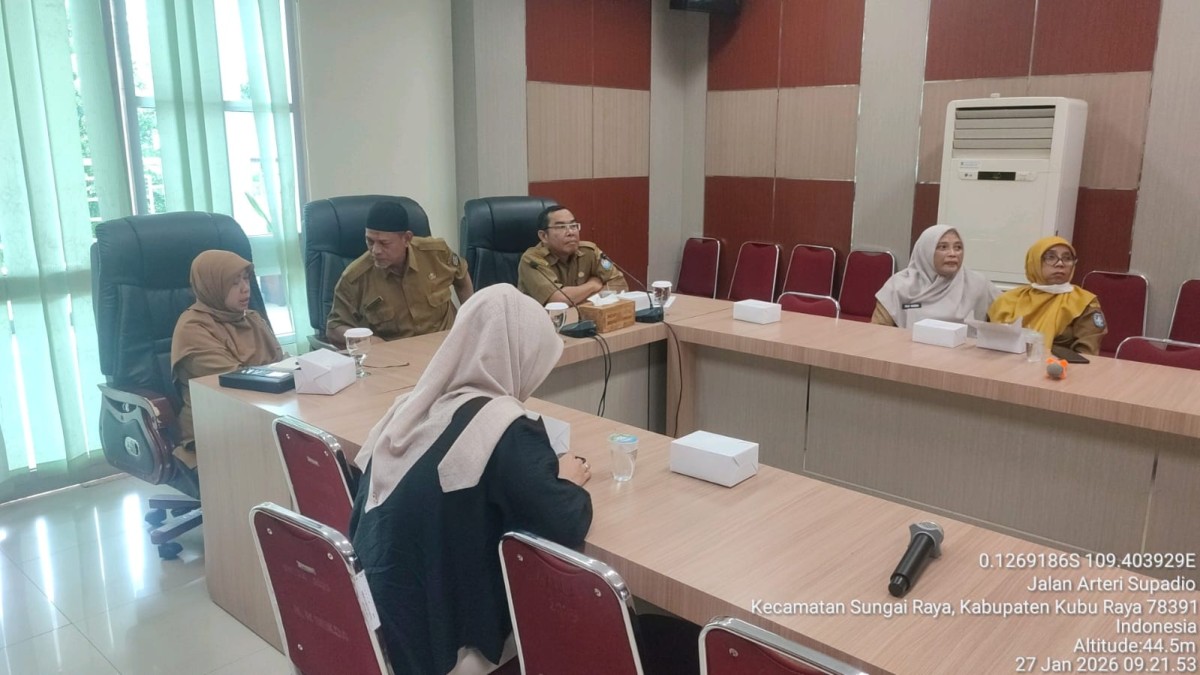 Rapat Koordinasi Pengendalian Inflasi Daerah Tahun 2026 Via Zoom Meeting Bersama Kementrian Dalam Negeri
