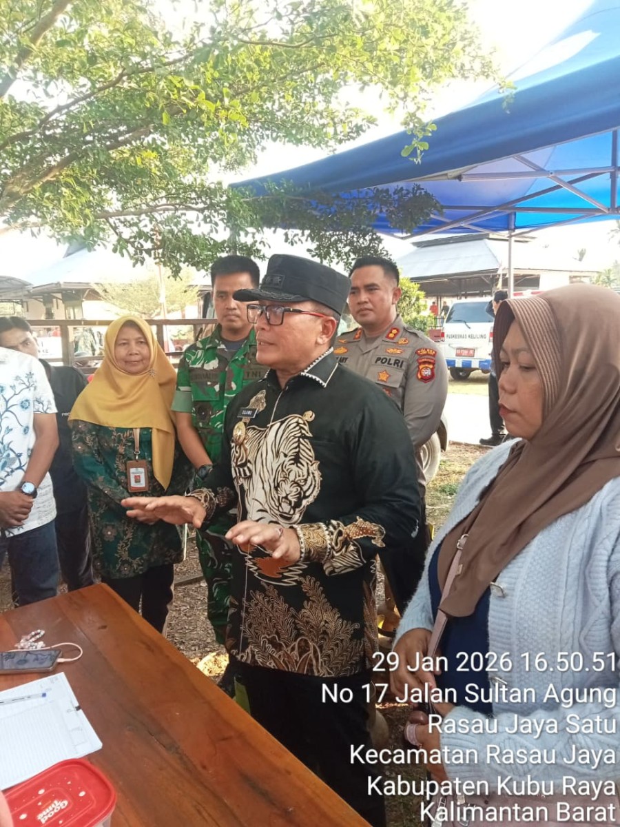 Operasi Pasar LPG 3 KG di Jl. Sultan Agung No. 17, Kecamatan Sungai Raya, Kubu Raya