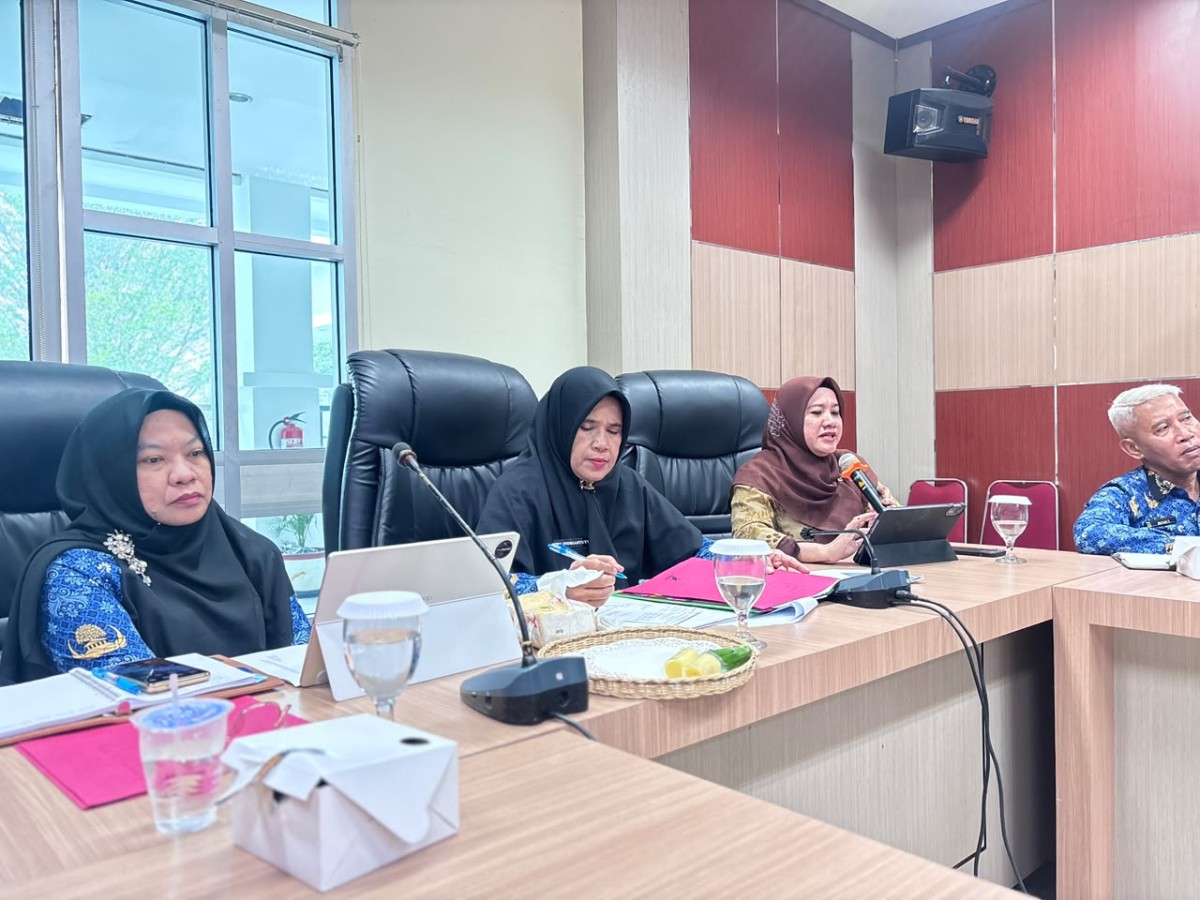 Rapat Evaluasi Rencana Bisnis Perumda Aneka Usaha